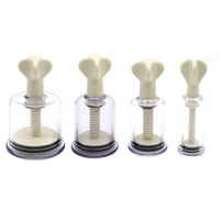Kit de ventouses mains libres en silicone populaire, pompe à vide pour l'agrandissement des seins et des mamelons, et stimulation du clitoris