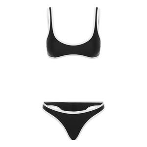 2025 nouvelle tendance noir et <span class=keywords><strong>blanc</strong></span> bord couleur bloc maillots <span class=keywords><strong>de</strong></span> <span class=keywords><strong>bain</strong></span> maillots <span class=keywords><strong>de</strong></span> <span class=keywords><strong>bain</strong></span> encolure dégagée <span class=keywords><strong>Push</strong></span> <span class=keywords><strong>up</strong></span> Bikini Tankini <span class=keywords><strong>maillot</strong></span> <span class=keywords><strong>de</strong></span> <span class=keywords><strong>bain</strong></span> femmes - Product Image 6