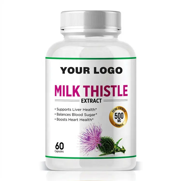 Milk Thistle Extract Silymarin Natural Milk Thistle Capsule