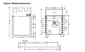 WT32C3-S6 4MB WIFI BLE MCU โมดูลคอมโบไวไฟพร้อม ESP32-C3 IC ใช้งานร่วมกับ ESP-12S ESP-C3-12S ESP-C3-13 - Product Image 3