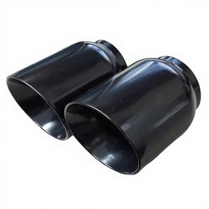 Doppelschichtiger schwarzer Auspuff-Endrohr für LKW - Product Image 5