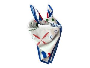 カスタムデジタル印刷スクエア9088コットンヘッドスカーフバンダナ女性用昇華スカーフスタイリッシュなスタイルマルチ機会使用 - Product Image 2