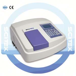 Espectrofotómetro SCITEK 190-1100nm Espectrofotómetro de prueba de longitud de onda múltiple - Product Image 3