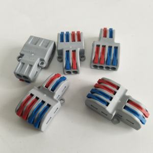 Mini Quick Fast <span class=keywords><strong>2</strong></span>-in-4-out Universal-Kabel anschluss Push-In-Leiter SPL-42 Klemmen block Praktischer Spleiß typ - Product Image 5