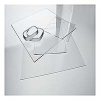 Prix usine 0.1-1.3mm épaisseur CORNING Eagle XG écran LCD TFT à haute transmittance 50*10mm feuilles de verre optique en verre Flexible