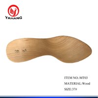 Semelle de sandale en bois à talon haut pour femme Semelles en bois à la mode