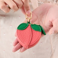 Aksesoris Tas Bulat Modis Terbaru, Gantungan Kunci Buah Mini Lucu, Hadiah Istimewa untuk Sahabat Perempuan