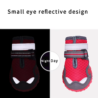 Chaussures pour chien Muker, écologiques, de luxe, à motif de dessin animé, très vendues, respirantes, en maille, antidérapantes, réfléchissantes, pour toutes les saisons