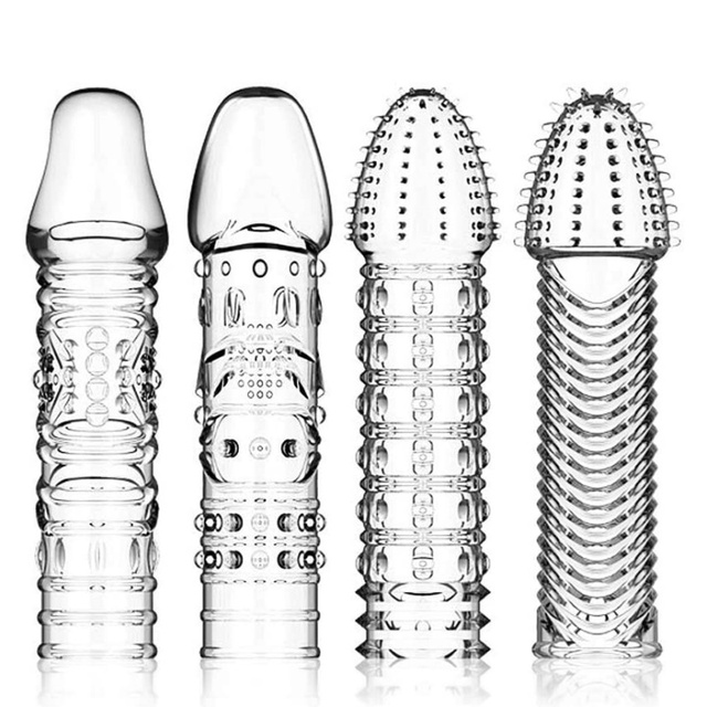 Wholesale Hot Sale Cheap Realistic Crystal Silicone Dotted Foren Sex Condom Silicon Extandard