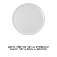 Assiette à pizza Saturnia 33 cm Napoli