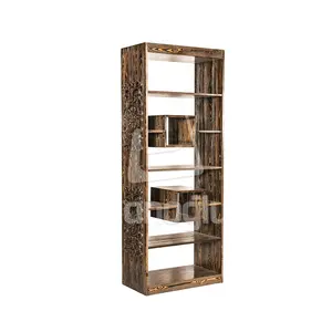 Natural Wood Stand for Barbershop Hair Salon Beauty Salon Customized Color Factory Made Hot Sale Woodwork Details