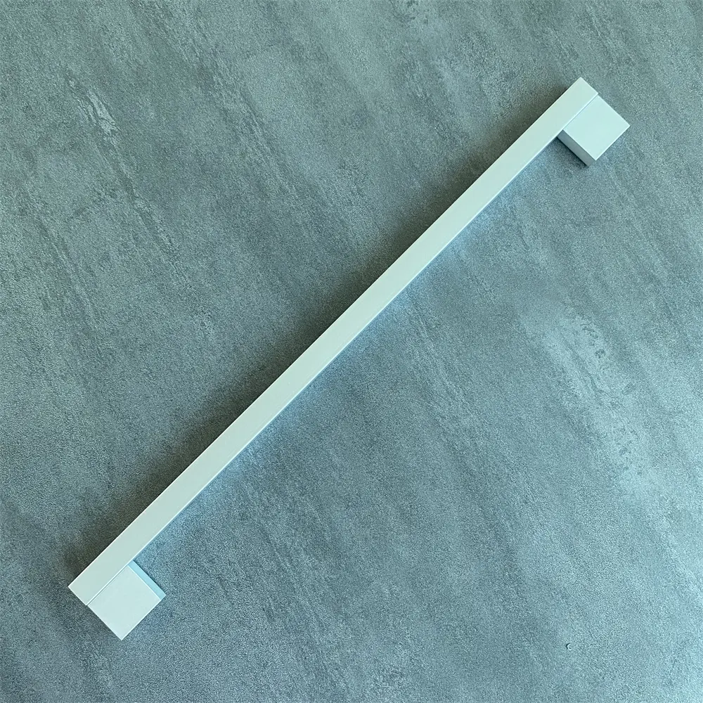 Furniture door long handle D handle silver color pulls