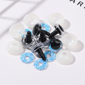 <span class=keywords><strong>Ojos</strong></span> de peluche de plástico con purpurina 3D, <span class=keywords><strong>Ojos</strong></span> de seguridad <span class=keywords><strong>para</strong></span> juguetes, muñecos de peluche, mezcla de animales, 14/16/18/20/25mm - Product Image 4