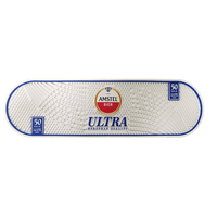 Tapis de bar en silicone personnalisé, logo sur mesure, antidérapant, résistant à la chaleur, protection de comptoir pour bar, café, restaurant, maison, cuisine