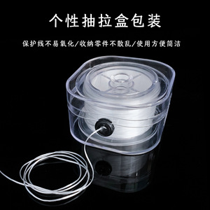 Cordon élastique de haute qualité, rond, haute densité, résistant à l'usure, ligne de cristal, accessoires de bijoux DIY - Product Image 1