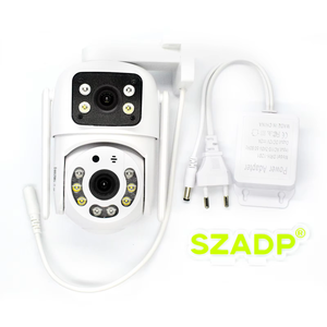 <span class=keywords><strong>ICSEE</strong></span> lente dual inteligente de alta definición 360 ° CCTV 1080P Cámara hogar inalámbrico/con cable WiFi cámara de monitoreo - Product Image 4