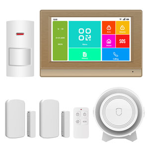 7inch cảm ứng bàn phím iOS và Android tuya cuộc sống thông minh 4 gam GSM Wifi Báo động Hệ thống an ninh với ngôn ngữ khác nhau - Product Image 2