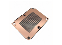 Refroidisseur de processeur FEZCOOL LGA3647-1U-R73 Slim Itx avec ventilateur et ailettes en cuivre pour le refroidissement du processeur de serveur 1U