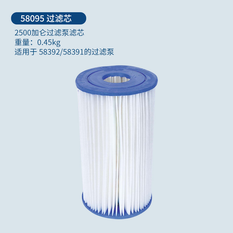 Especificaciones: Filtro de 2500 galones