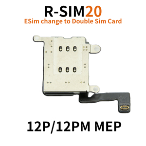 Repuesto para Teléfonos Móviles, Conector de Lector de Tarjeta <span class=keywords><strong>SIM</strong></span>, Cable Flexible para <span class=keywords><strong>iPhone</strong></span> 15 14 13 <span class=keywords><strong>12</strong></span> Pro Max <span class=keywords><strong>Mini</strong></span> Plus, Bandeja de Tarjeta <span class=keywords><strong>SIM</strong></span> con Lector - Product Image 1