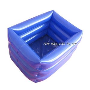 Kaliteli pembe kare şişme masaj ayak banyosu seyahat için - Product Image 5