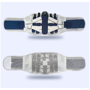 Ceinture <span class=keywords><strong>de</strong></span> soutien lombaire ajustable <span class=keywords><strong>pour</strong></span> homme avec double traction <span class=keywords><strong>pour</strong></span> le fitness et le soulagement des douleurs du bas du <span class=keywords><strong>dos</strong></span> - Product Image 6