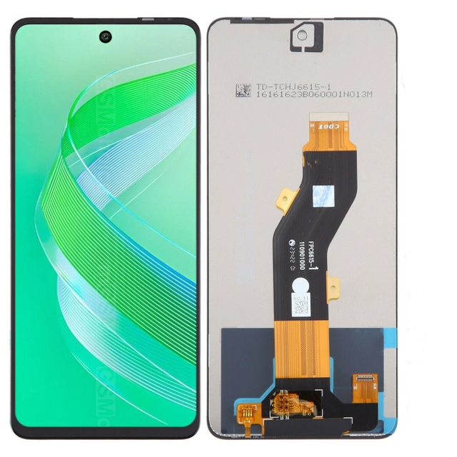 Factory Popular LCD Display Touch Screen for Infinix Hot 40i X6528B with Digitizer Full Assembly