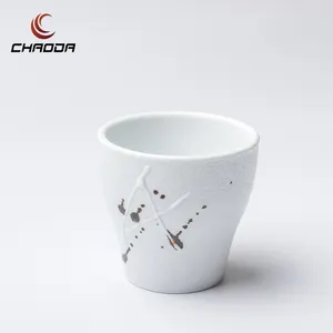 Çay takımları cam çay bardağı ve tabak özel çay seti bardak ve tabaklar yüksek kalite ucuz japon porselen seramik tek kullanımlık 150ml