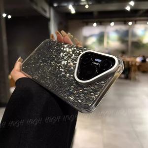 <span class=keywords><strong>Pour</strong></span> P70 Pro + Ultra Date Diamant Bling Glitter Silicone Antichoc Téléphone Cas avec Ultra Treillis Strass Paillettes - Product Image 2