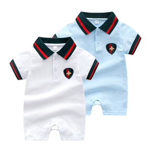 Moda cielo blu Polo design neonato vestiti 0-3 <span class=keywords><strong>mesi</strong></span> - Product Image 3