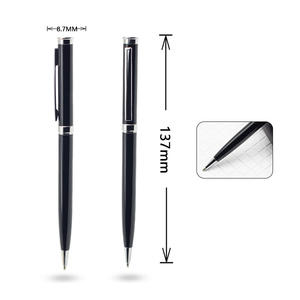 Bulk Großhandel Größer ein wenig Classic Slim Metal Twist Kugelschreiber Druck Graviertes Logo <span class=keywords><strong>Promo</strong></span> Anzeigen Vier Jahreszeiten Hilton Hotel Pen - Product Image 6