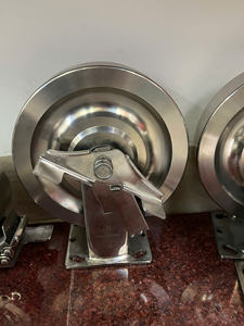 Rueda giratoria de acero inoxidable resistente al calor y a altas temperaturas de 4, 5, 6 y 8 pulgadas, de uso medio, a precio económico, procedente de Vietnam. - Product Image 5