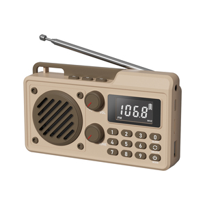 Reproductor Portátil de MP3 con Radio FM AM SW, Altavoz Incorporado, Pantalla LED, Batería de 1500mAh y Receptor de Onda Corta con USB/Tarjeta TF - Product Image 3