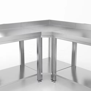 <span class=keywords><strong>Mesa</strong></span> Esquinera <span class=keywords><strong>Multiusos</strong></span> de Acero Inoxidable, <span class=keywords><strong>Mesa</strong></span> de Trabajo de <span class=keywords><strong>Cocina</strong></span>, <span class=keywords><strong>Mesa</strong></span> Esquinera Pequeña para <span class=keywords><strong>Cocina</strong></span> - Product Image 5