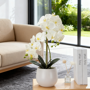 Ingrosso Orchidea Farfalla Faux Artificial Fioriture Arredamento alto realistico per Muro senza tempo festa del Ringraziamento festa della mamma - Product Image 5