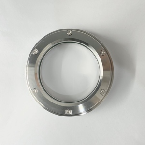 Raccord de <span class=keywords><strong>tube</strong></span> sanitaire à bride en acier inoxydable verre de vue sous vide pour réservoir et navire - Product Image 2