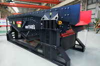 Alimentateur vibrant PLC série HONGXING HMF, capacité 300t/h, poids 3000kg, pour applications minières, largement utilisé dans les installations de concassage, Henan