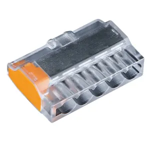 Chinese Manufacturers Supply Led Lamp Wire Flat Plug Quick-connect Terminal 980 Connector Screw-free Terminal 5p