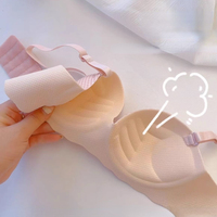 FF3040 Soutien-gorge d'entraînement sans fil pour femmes et filles personnalisé Sous-vêtements confortables sans couture Soutien-gorge une pièce sans armature pour femmes