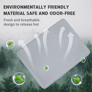 Benutzer definierte große Doppels chicht Mikro faser Katzenstreu Catcher Pads Matte Wasserdichte und wasch bare umwelt freundliche <span class=keywords><strong>Pet</strong></span> Cat Liner - Product Image 6