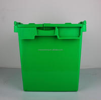 Boîte de déménagement de stockage de roulement de pile et d'entrepôt de nidification étanche en plastique de 30kg