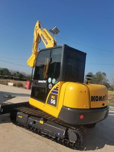 Used Komatsu PC56 Crawler Excavator Compact Hydraulic Digger Tracked Earthmoving <b>Machine</b> for <b>Construction</b> and Farm Work - Product Image 2