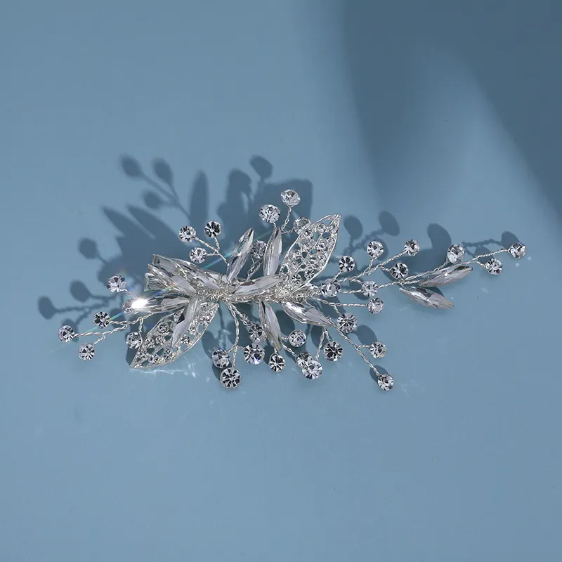 Vintage Bridal Jewelry Sets Alloy Bridal Jewelry Sets Handmade Crystal Wedding Hair Clips