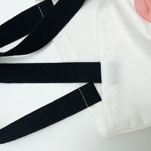 Sac fourre-tout en toile de coton écologique personnalisable mini sac à provisions avec poignée imprimé uni réutilisable cadeau de supermarché de logo personnalisé - Product Image 5