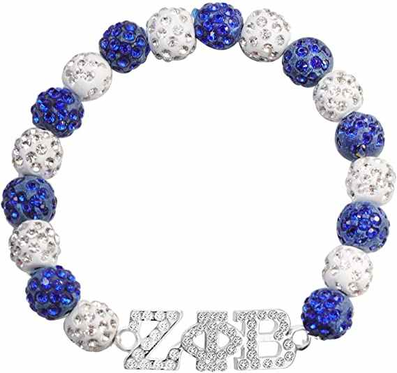 Zeta Sorority Pearl Necklace - EST 1920 Greek Letter Jewelry For Finer Women Graduation Gifts