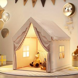 Tente de jeu pour enfants, tente de jeu intérieure pour enfants, jouets pour garçons et filles, petite maison, château de jeu extérieur pour tout-petits, château pour filles - Product Image 3