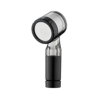 Douche à main PC portable avec filtre à cartouche PP pour massage spa et augmentation de la pression, idéale pour les voyages