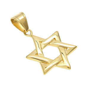 Collana con Stella di David in Acciaio Inossidabile per Uomo, Ciondolo con Simbolo Religioso, Idea Regalo - Product Image 4