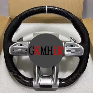 Volant en fibre de carbone pour Mercedes Benz Classe A/B/C/E, CLS, GLE, GLS, <span class=keywords><strong>SLK</strong></span>, W176, W246, W117, W156, W218, W166, W292, W172 - Product Image 4