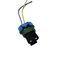 15300027 Kabel Harness Sensor Fan Elektronik 2 Arah 2.8 MetriPack Seri 2.8 untuk Perempuan